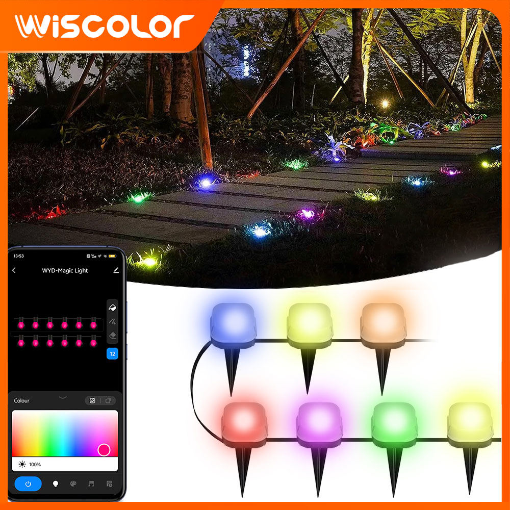 Rgb Desk Lamp Smart - 잔디밭 조명 야외 IP65 RGB LED