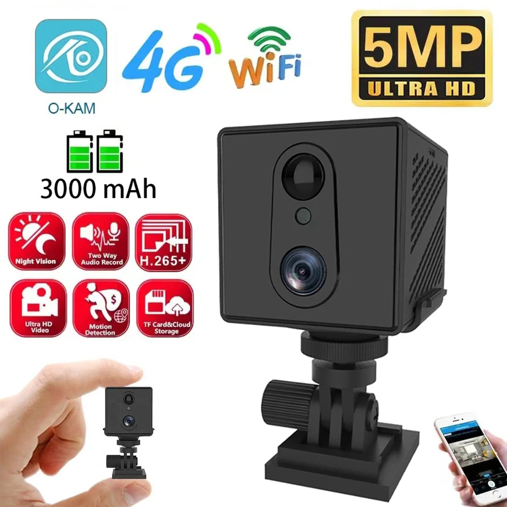 Compact Camera Mirrorless - 5MP 4G SIM 카드 미니 카메라