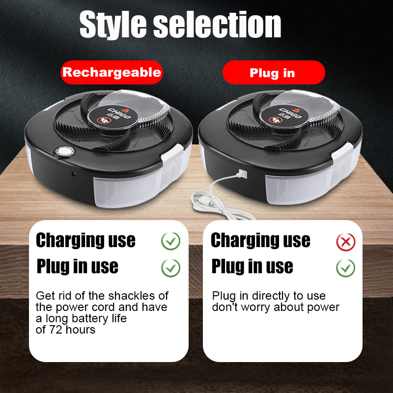 Kitchen Electronics Gadgets - Flycatcher 충전식/USB 전기 플라이 트랩 안전