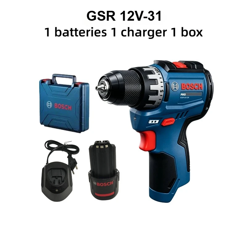 Electro Gadgets - 보쉬 프로페셔널 GSR 12V-31 무선 드릴