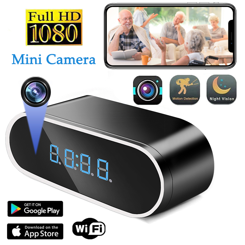 Compact Camera Mirrorless - 풀 HD 1080P 알람 시계 미니