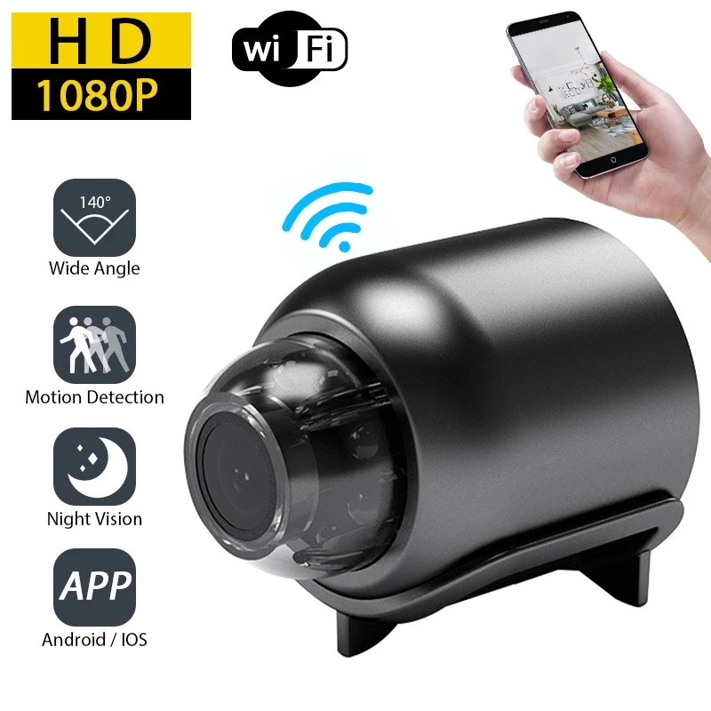 Compact Camera Mirrorless - 1080P HD 미니 카메라 WiFi 무선