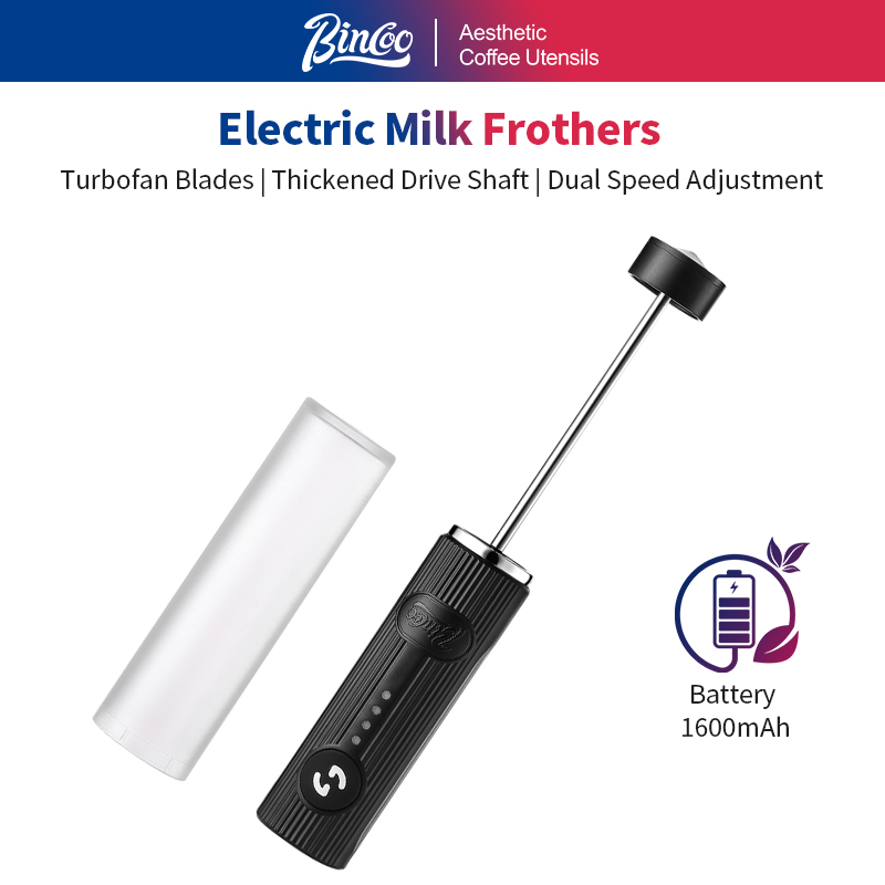 Electro Gadgets - BINCOO 전기 커피 거품기 USB 충전식