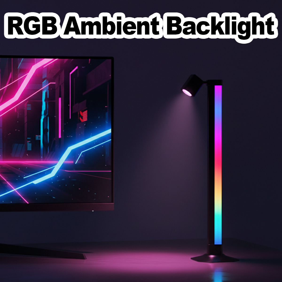 Rgb Desk Lamp Smart - 스마트 라이트 바 LED RGB 음악