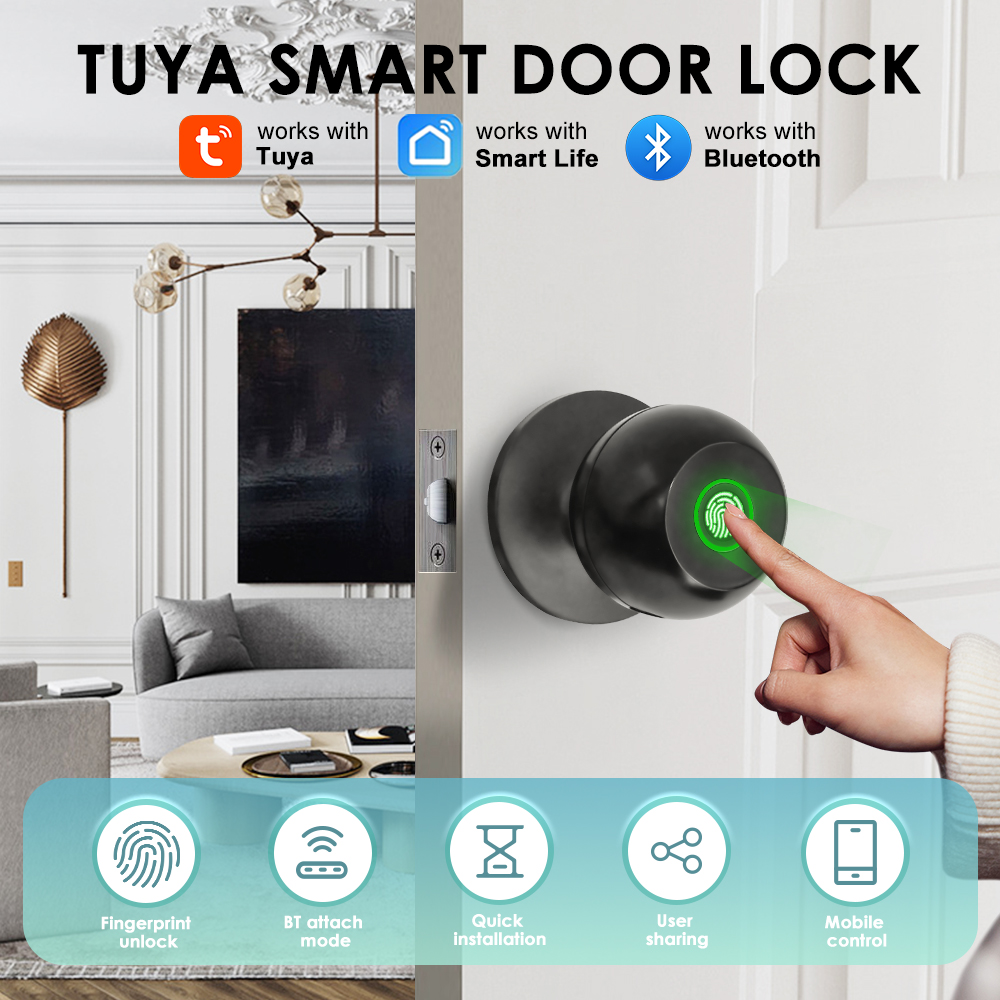 투야 전자 도어락 스마트 외부 도어락 지문 키 스마트  - Unique Electronics Gadgets 리뷰 및 가격