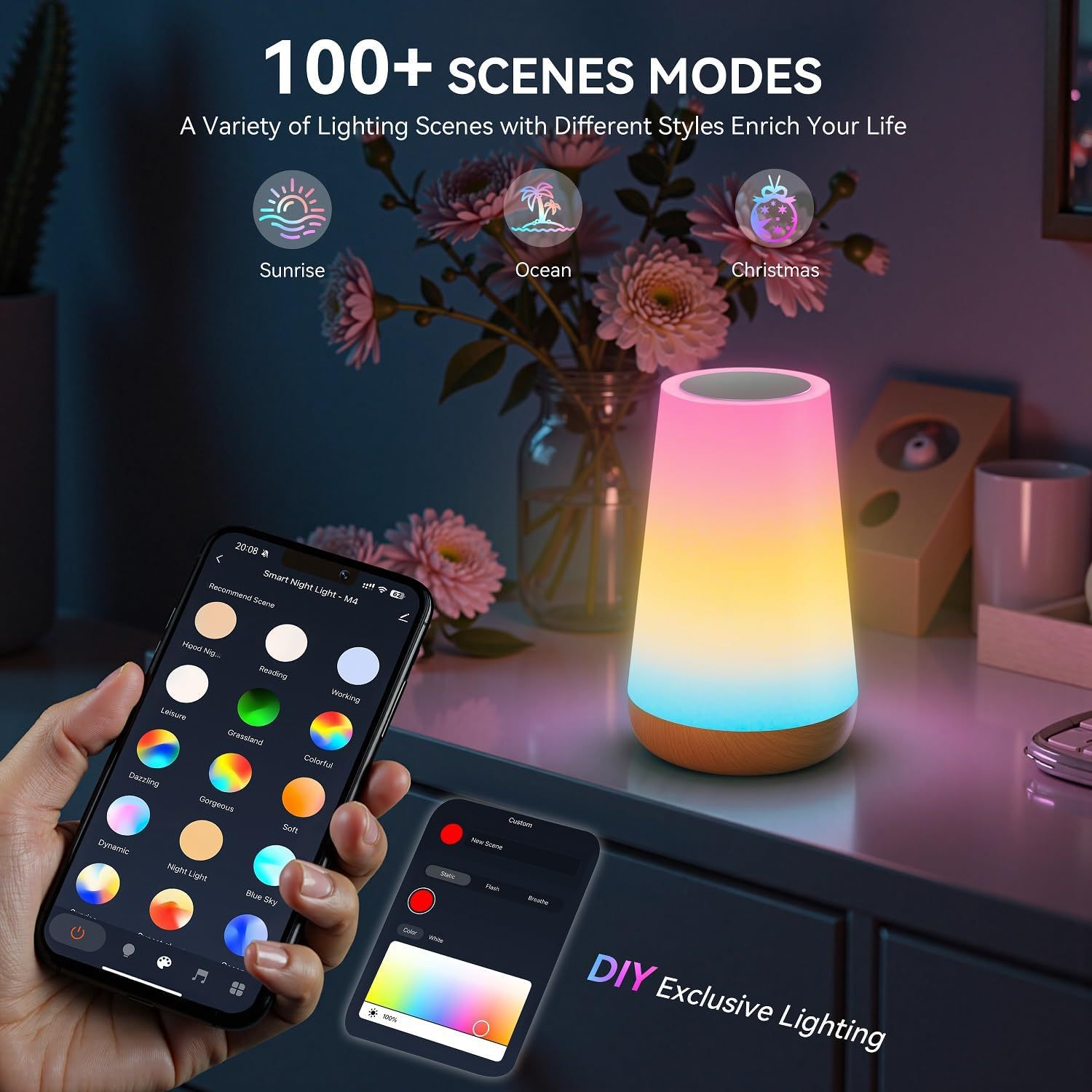 USB 충전식 투야 와이파이 스마트 테이블 램프 디밍  - Rgb Desk Lamp Smart 리뷰 및 가격