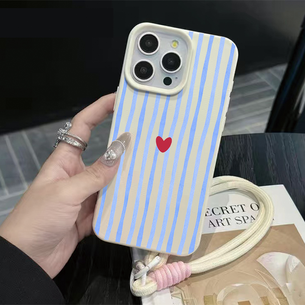 세로 줄무늬 하트 아이폰 케이스 (아이폰 17, 16, - Apple Iphone 15 리뷰 및 가격