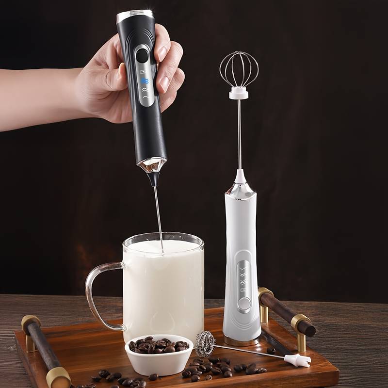 무선 전기 우유 거품기 및 계란 거품기, 타입-C 3단 - Electro Gadgets 리뷰 및 가격