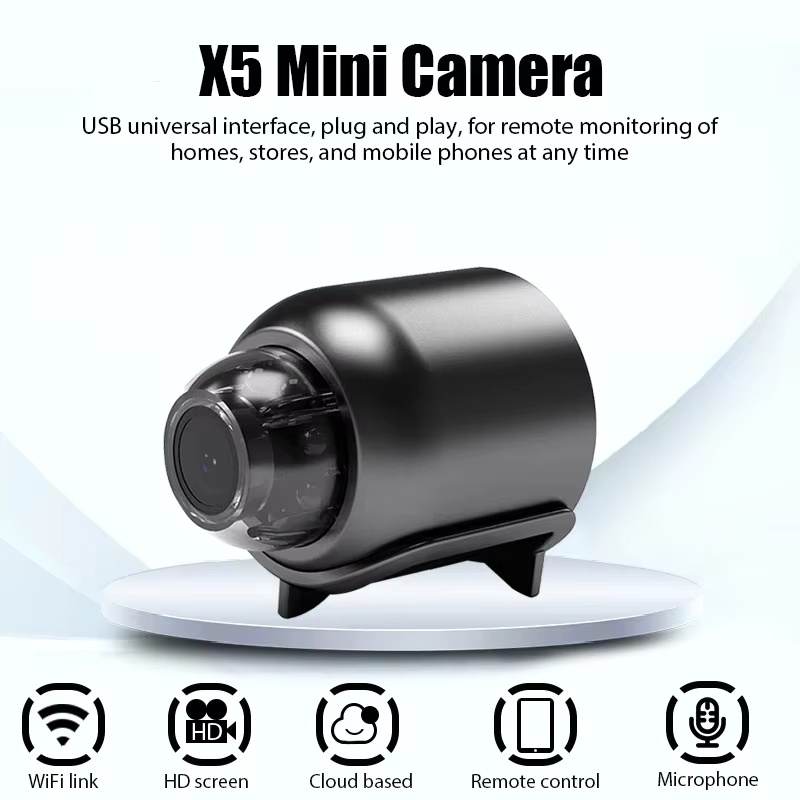 1080P 신형 X5 미니 카메라 선명한 야간 투시경  - Compact Camera Mirrorless 리뷰 및 가격