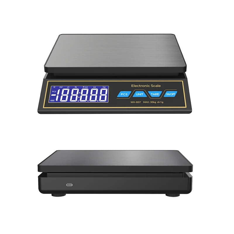 LCD 디지털 주방 저울 30kg/1g 충전식 스테인리 - Unique Electronics Gadgets 리뷰 및 가격