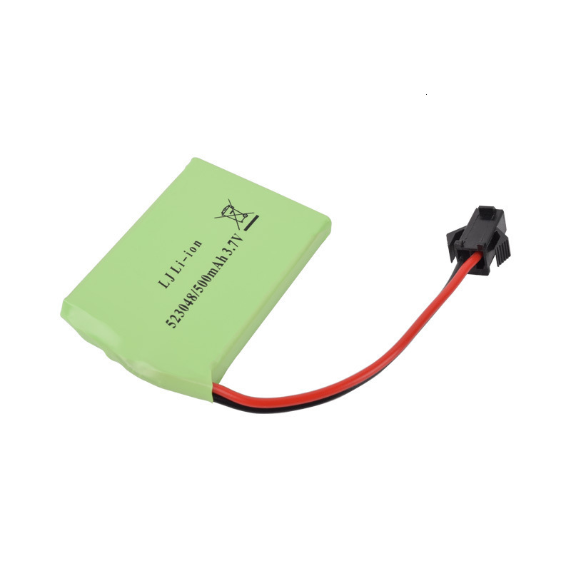 3.7V 500mAh 523048 리튬 이온 배터리 + - Electro Gadgets 리뷰 및 가격